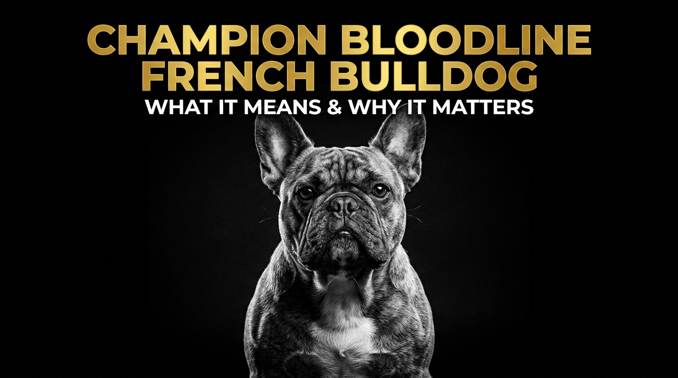 Champion Bloodline French Bulldog