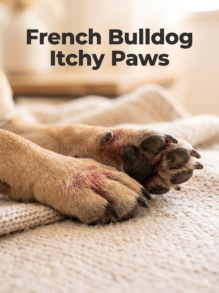 French Bulldog Itchy Paws