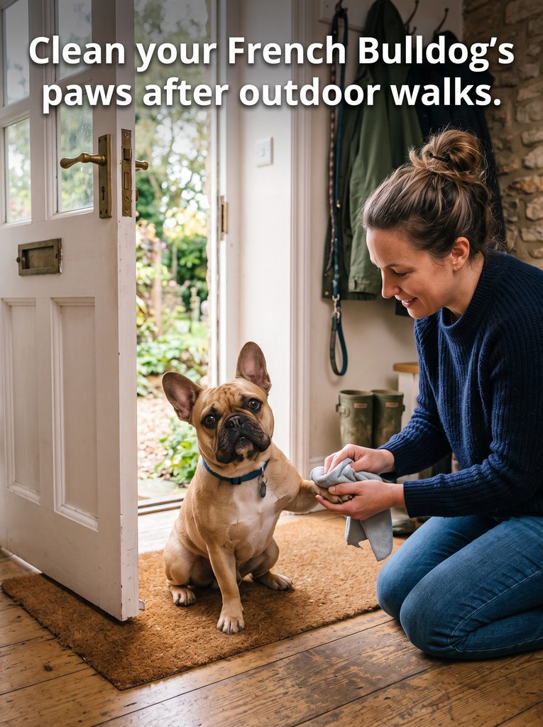 French Bulldog Itchy Paws