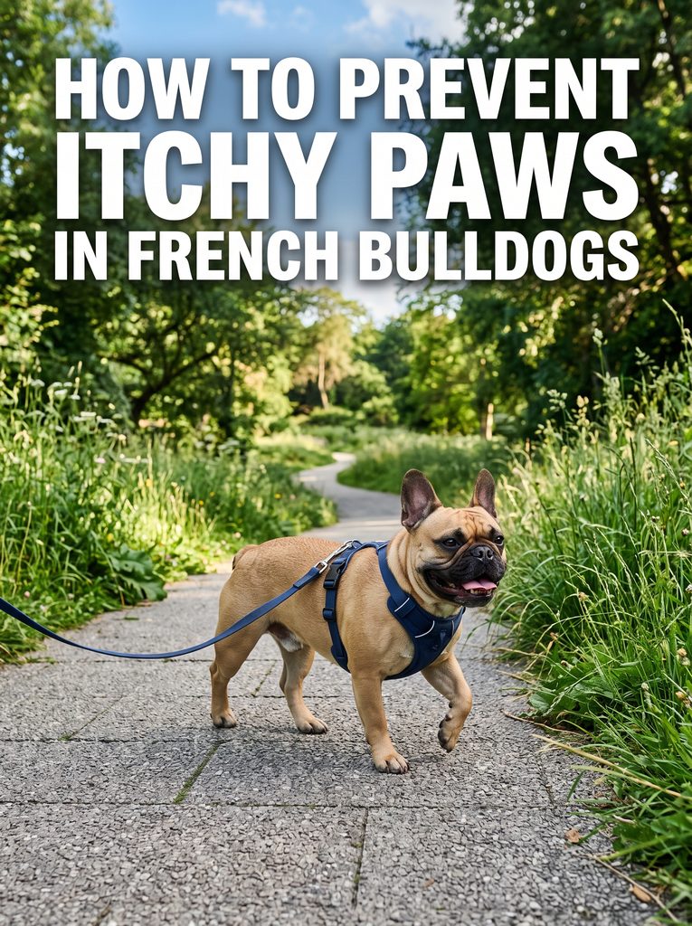 French Bulldog Itchy Paws