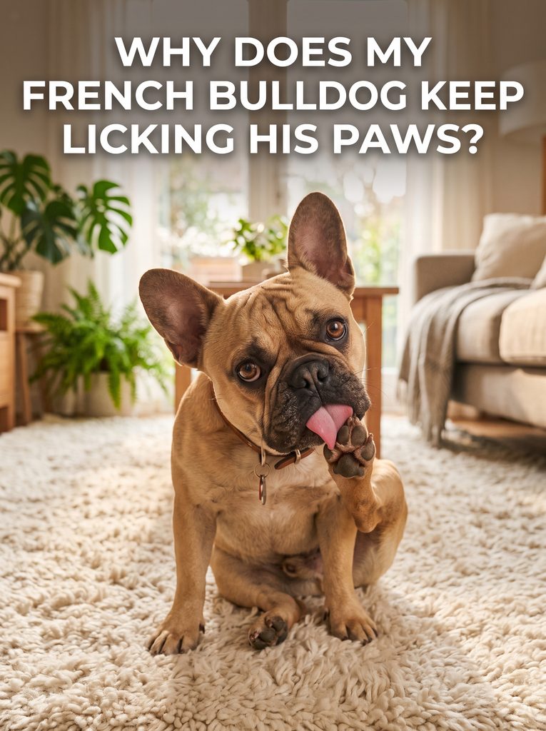 French Bulldog Itchy Paws