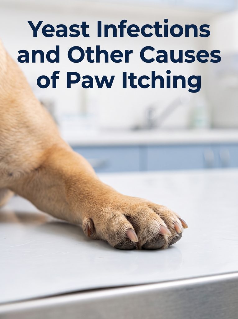 French Bulldog Itchy Paws