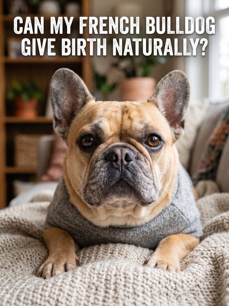 French Bulldog birth