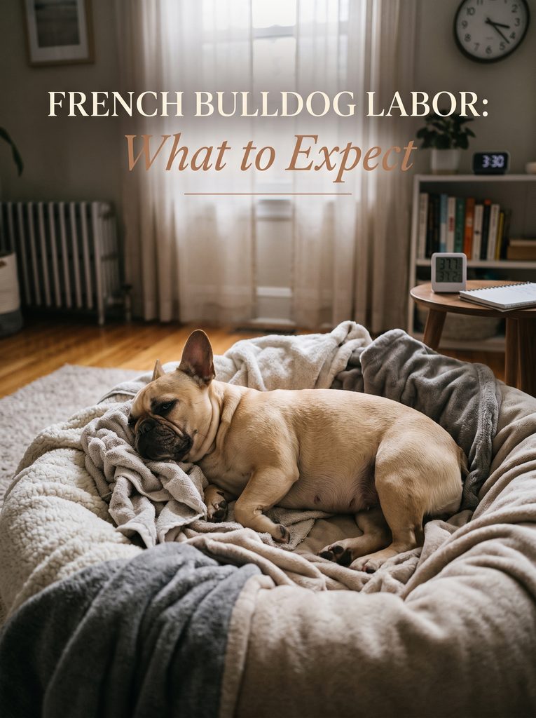 French Bulldog birth