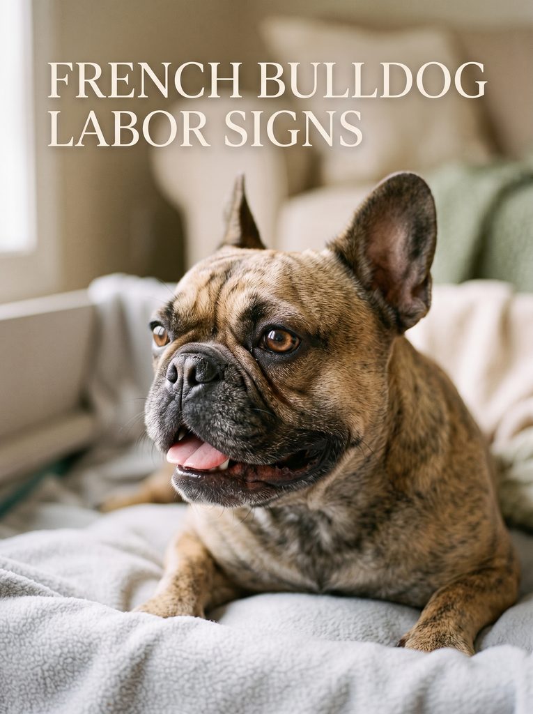 French Bulldog birth
