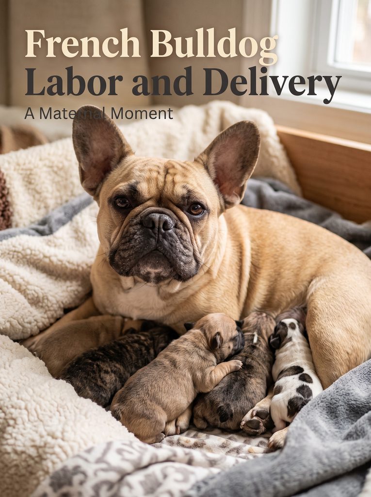French Bulldog birth