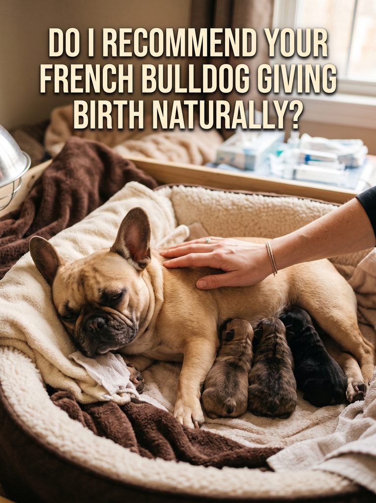 French Bulldog birth