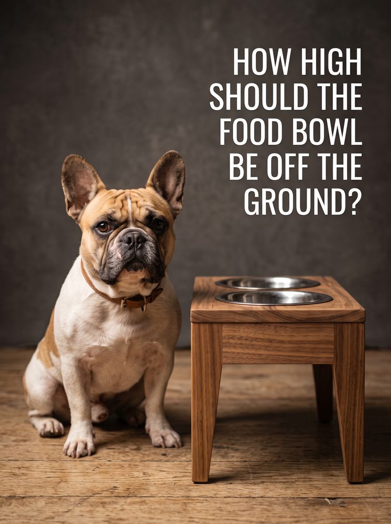 French Bulldog feeding bowl