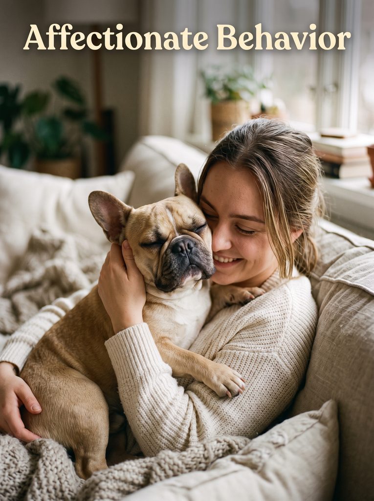 French Bulldog happy