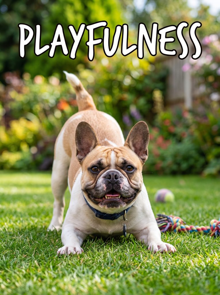 French Bulldog happy