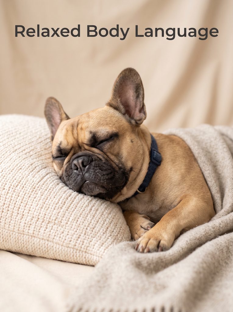 French Bulldog happy