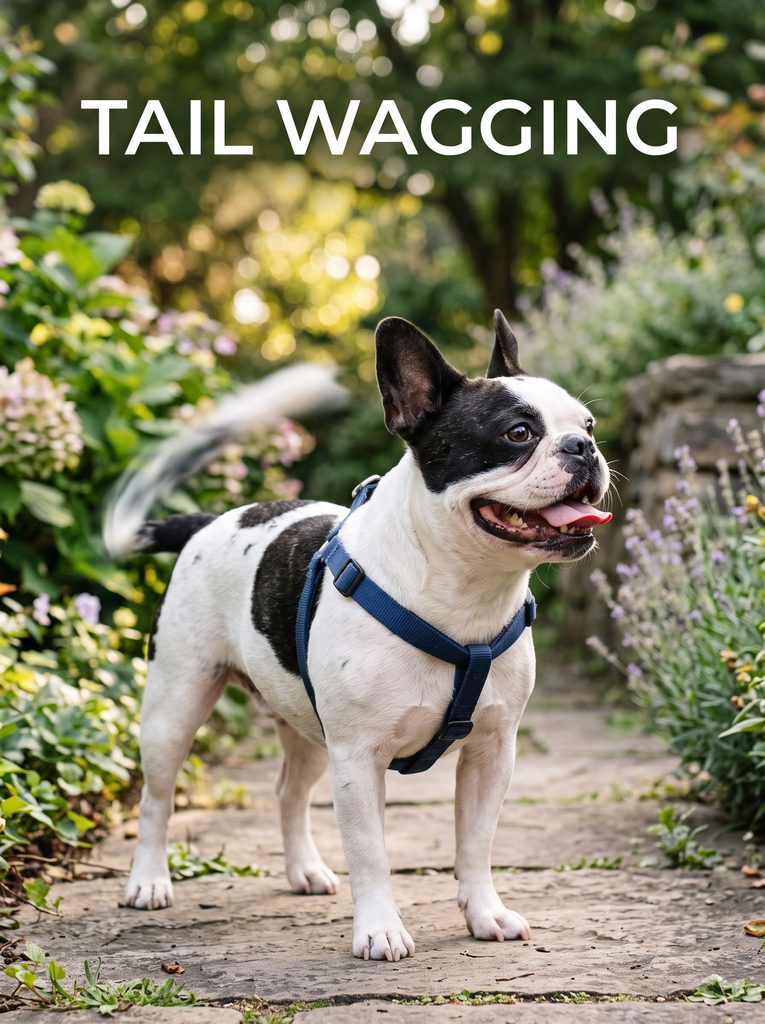 French Bulldog happy