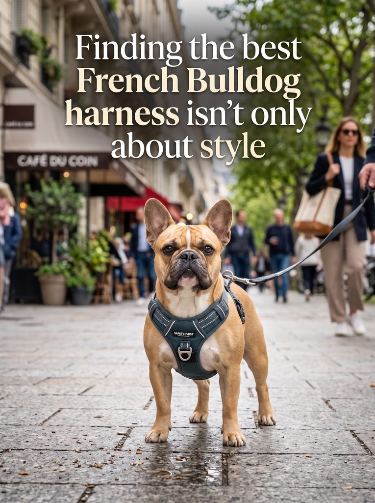 French Bulldog harness