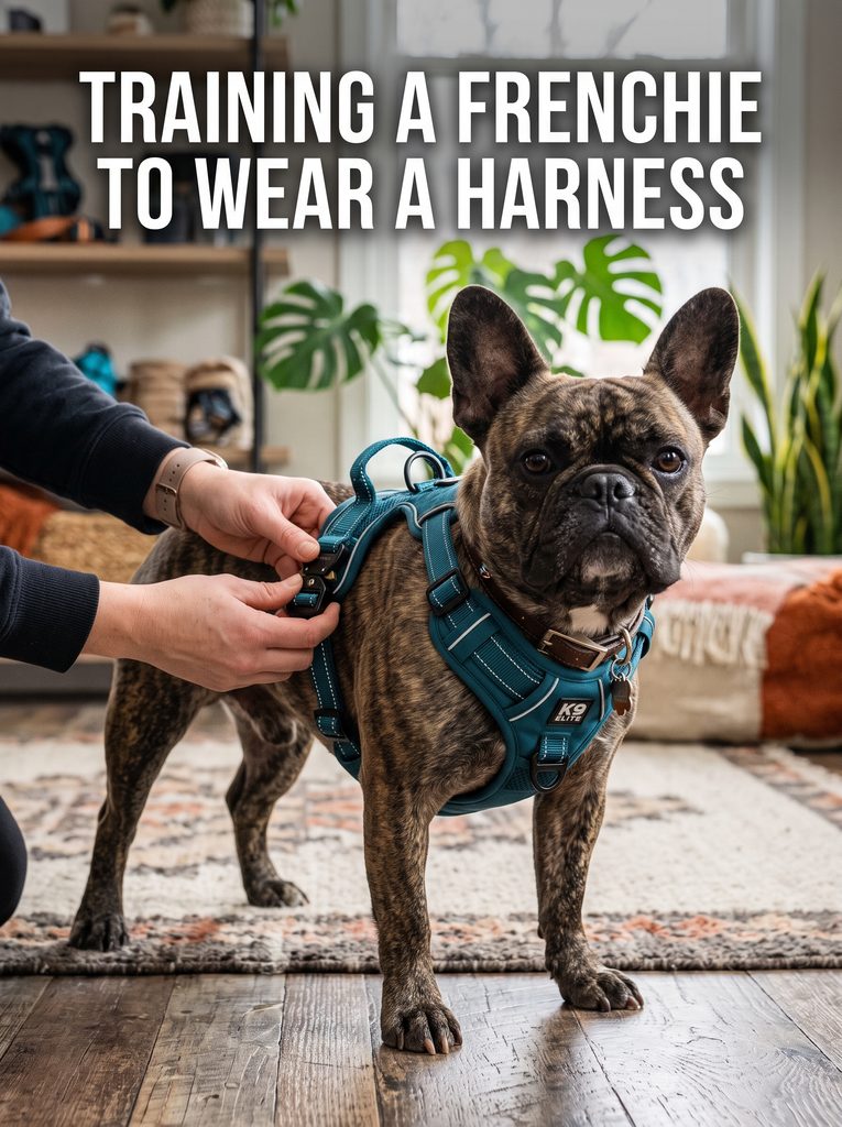 French Bulldog harness