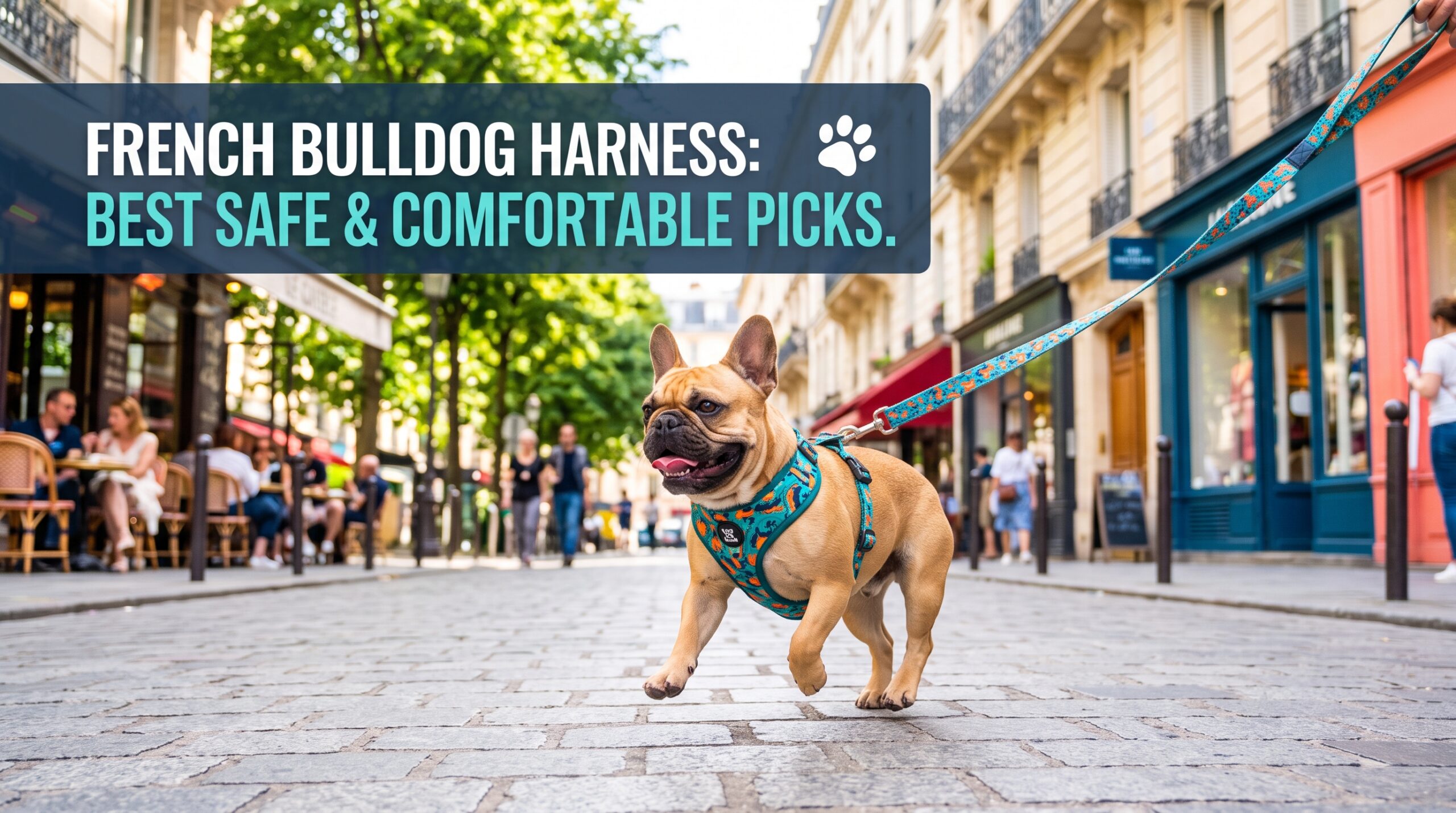 French Bulldog harness