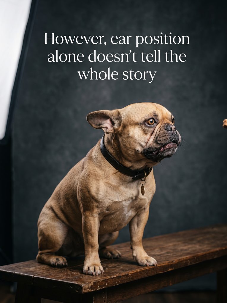 Why do Frenchies put their ears back