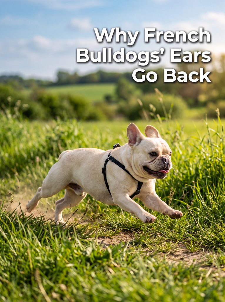 Why do Frenchies put their ears back