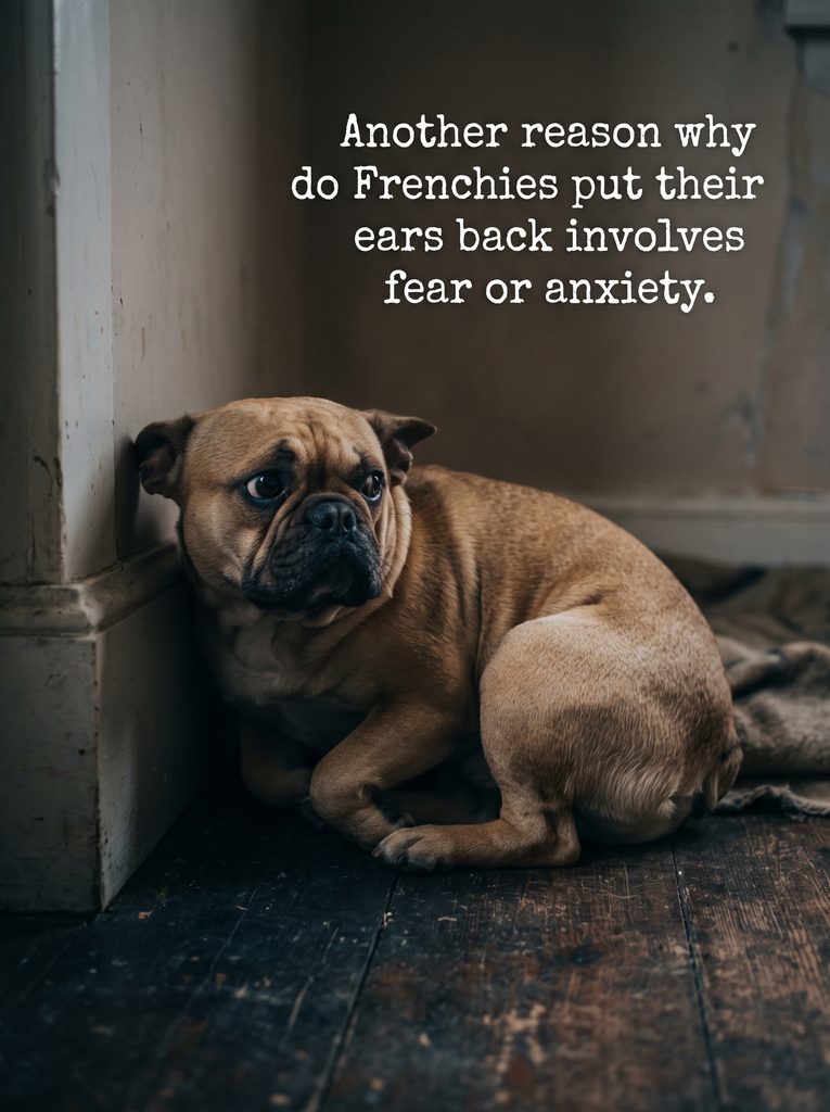 Why do Frenchies put their ears back