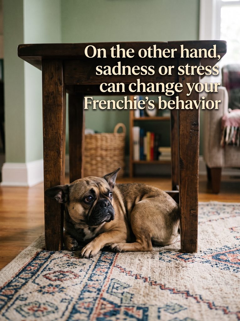 Why do Frenchies put their ears back