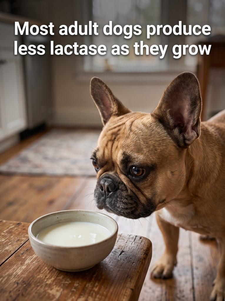 can french bulldogs drink milk