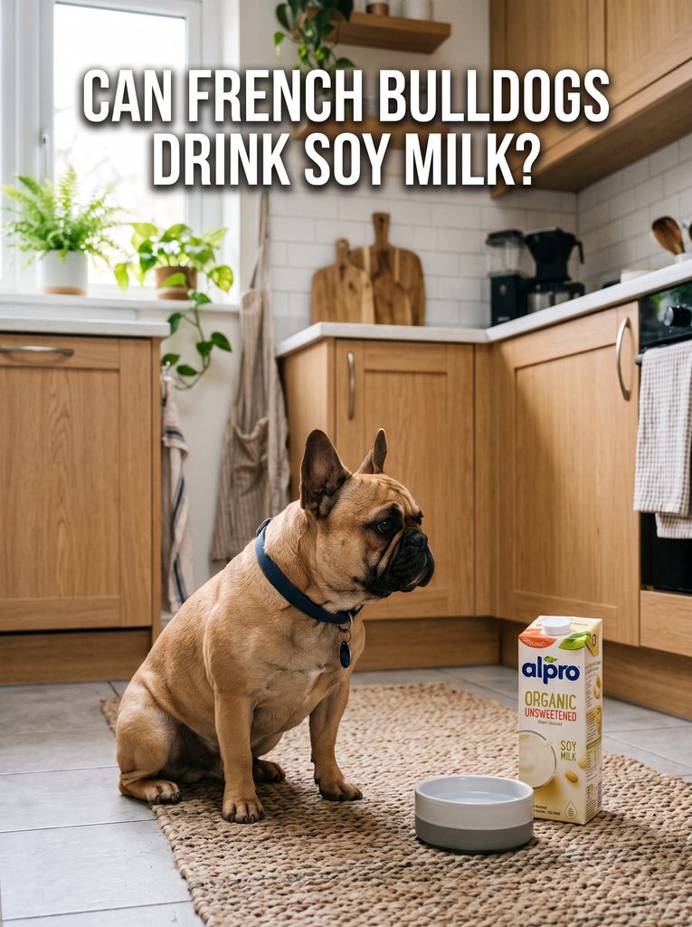 can french bulldogs drink milk