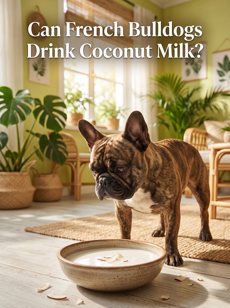 can french bulldogs drink milk