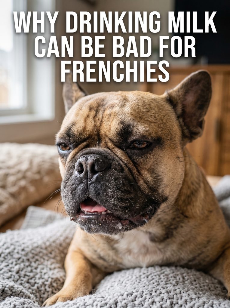can french bulldogs drink milk