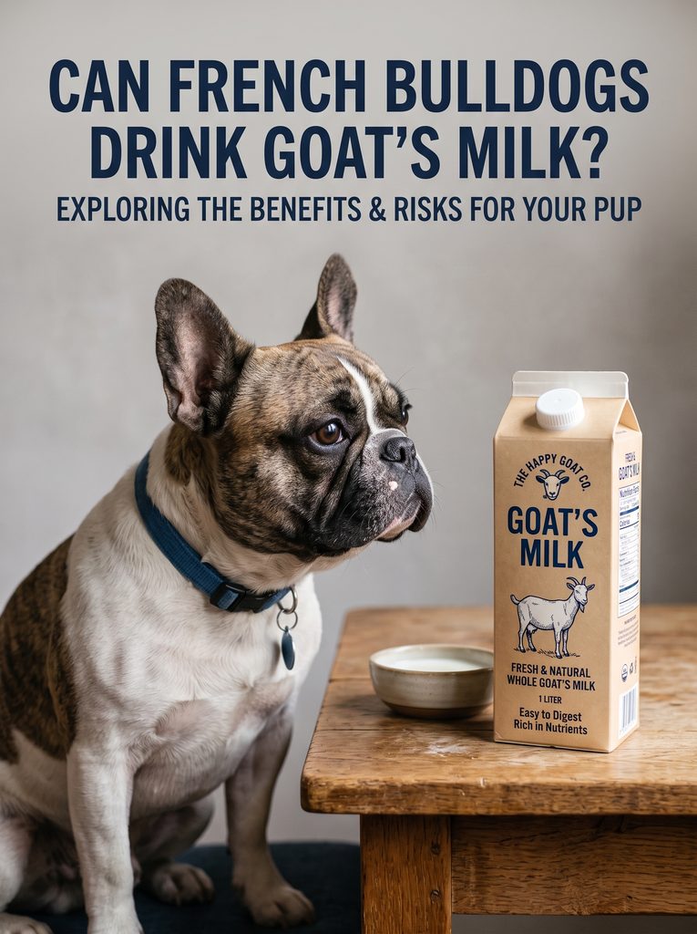 can french bulldogs drink milk