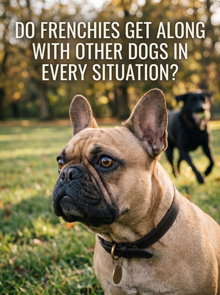 do Frenchies get along with other dogs