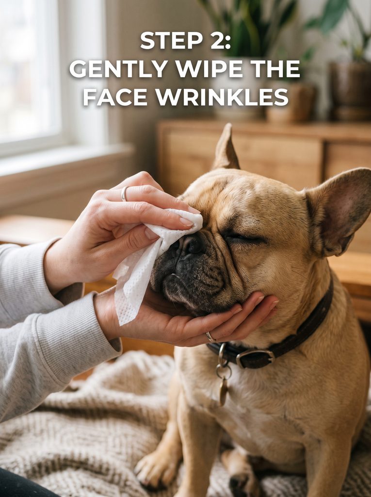 frenchie wrinkle care