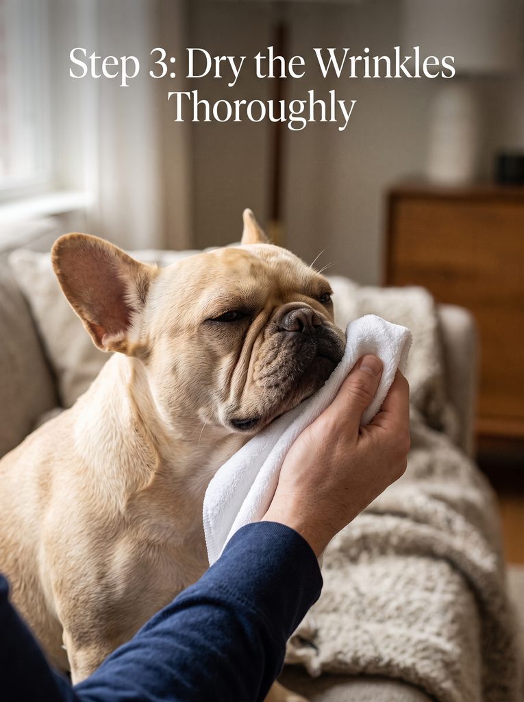 frenchie wrinkle care