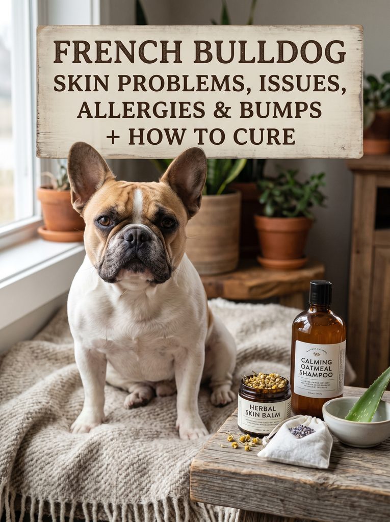 how to treat French Bulldog skin problems