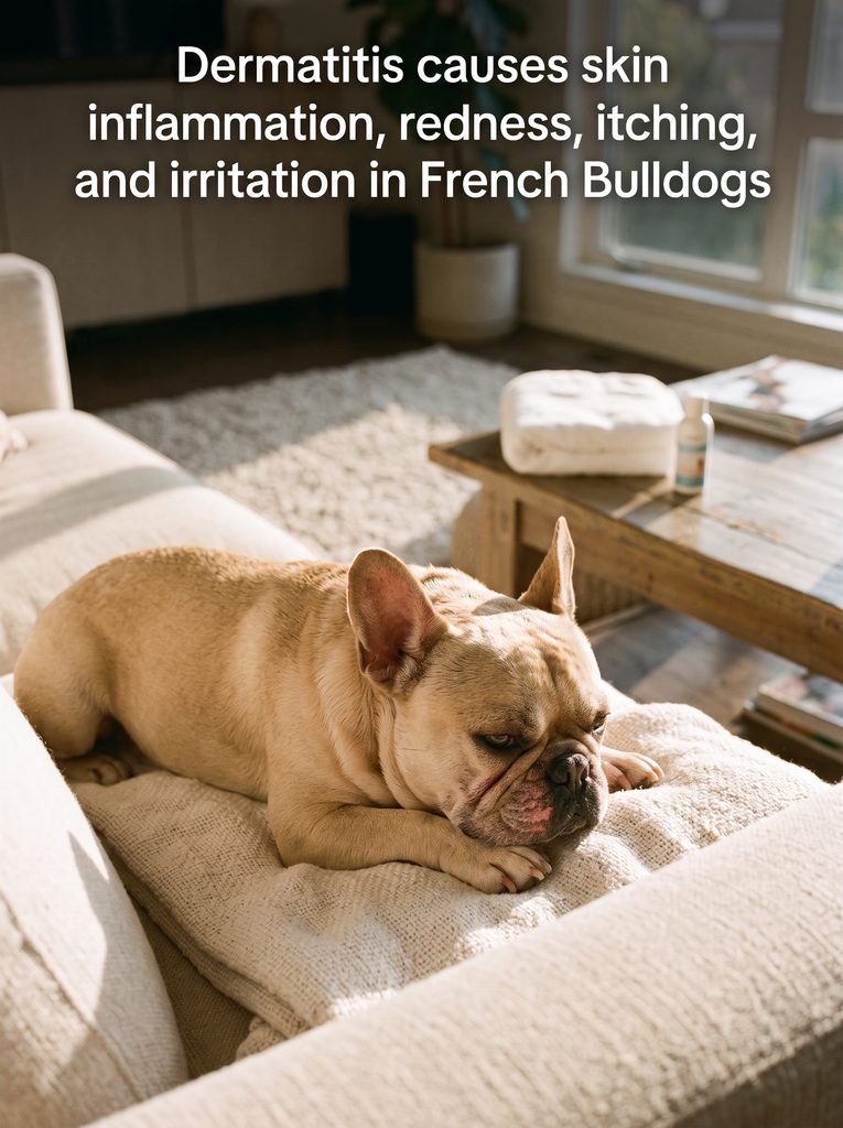 how to treat French Bulldog skin problems