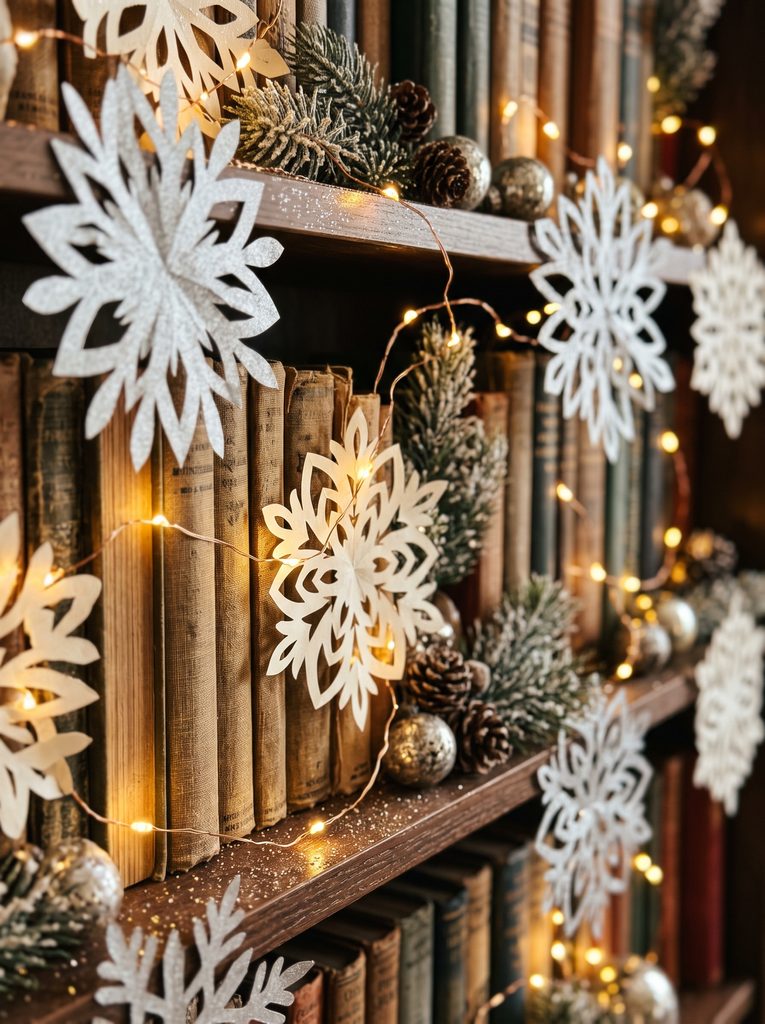 christmas shelf decor ideas