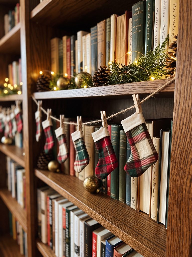 christmas shelf decor ideas