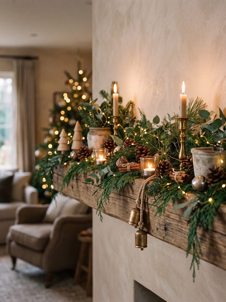 christmas shelf decor ideas