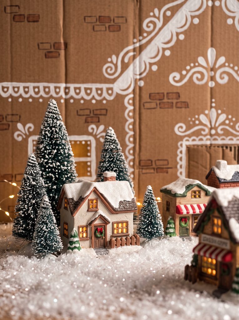 diy christmas village displays