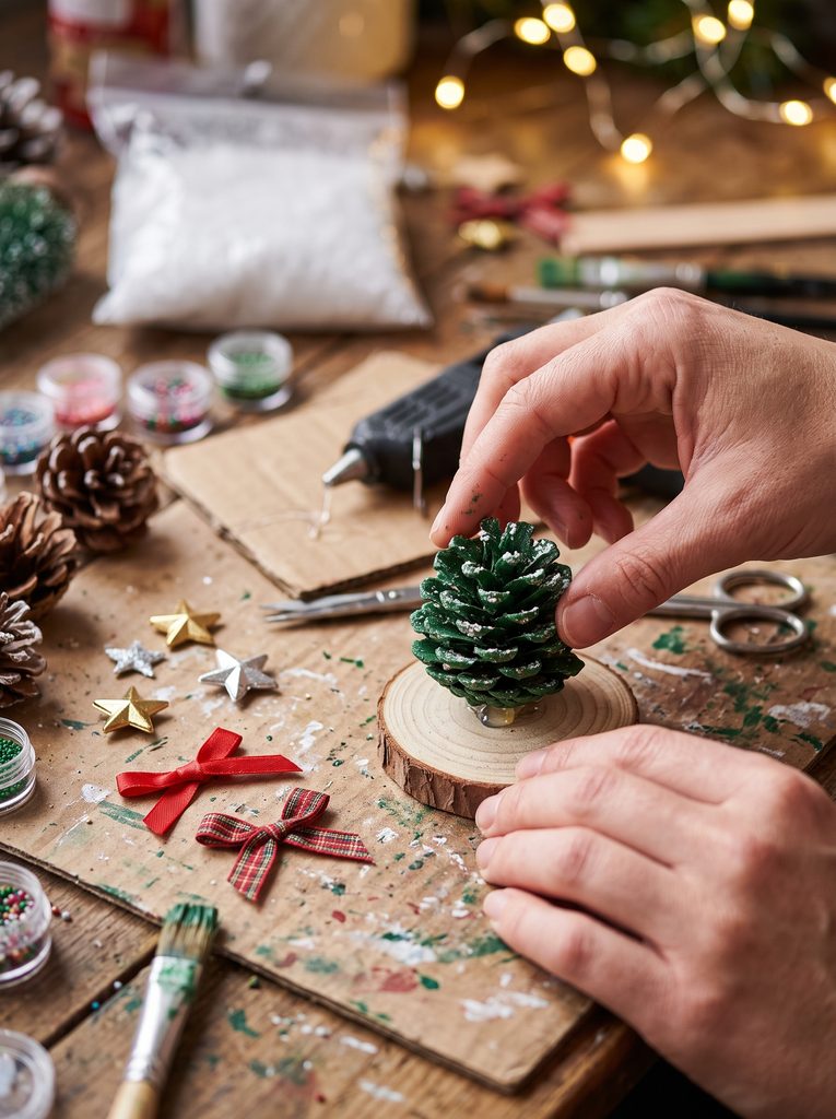 diy christmas village displays