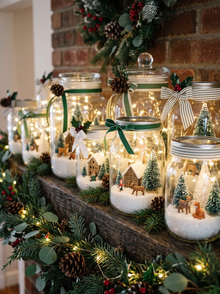 diy christmas village displays