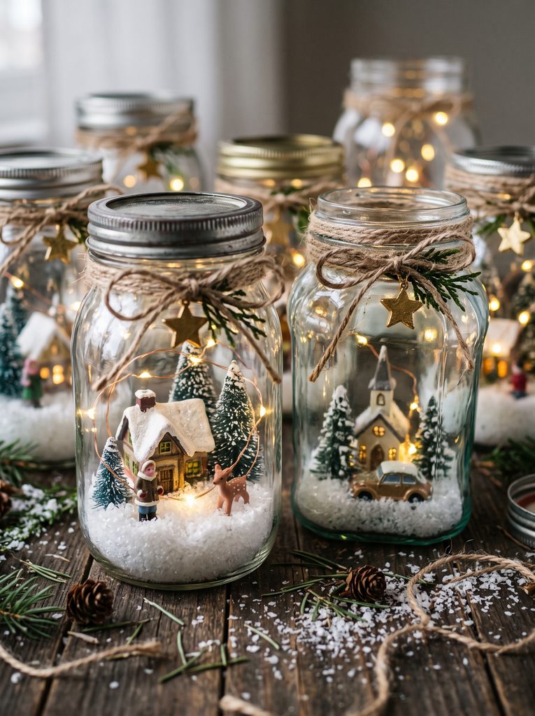 diy christmas village displays