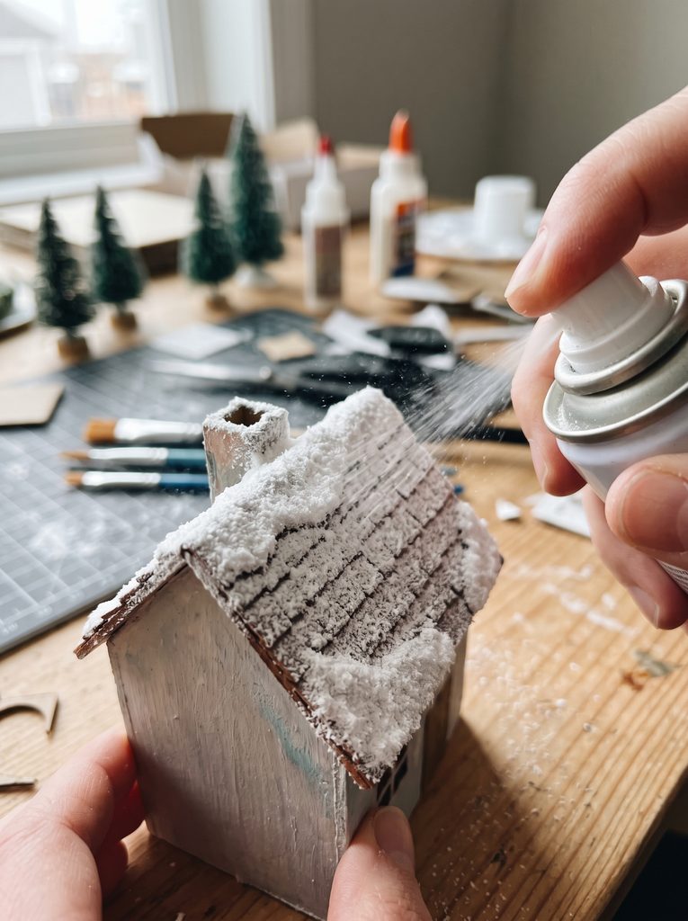 diy christmas village displays