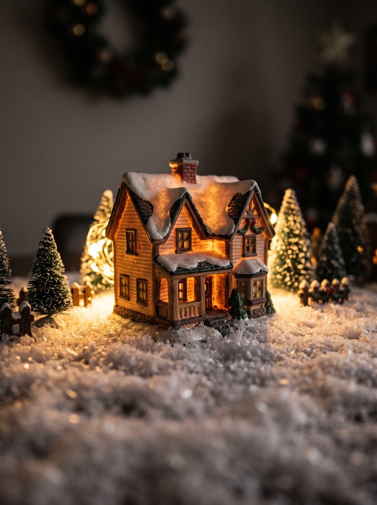 diy christmas village displays