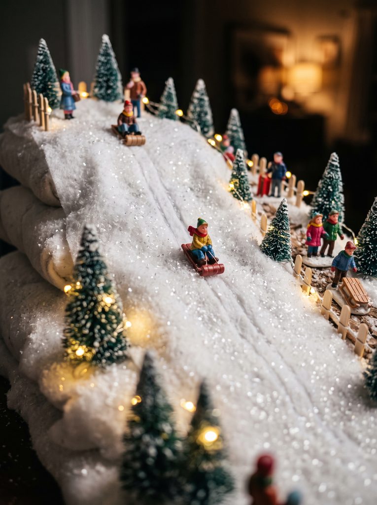 diy christmas village displays
