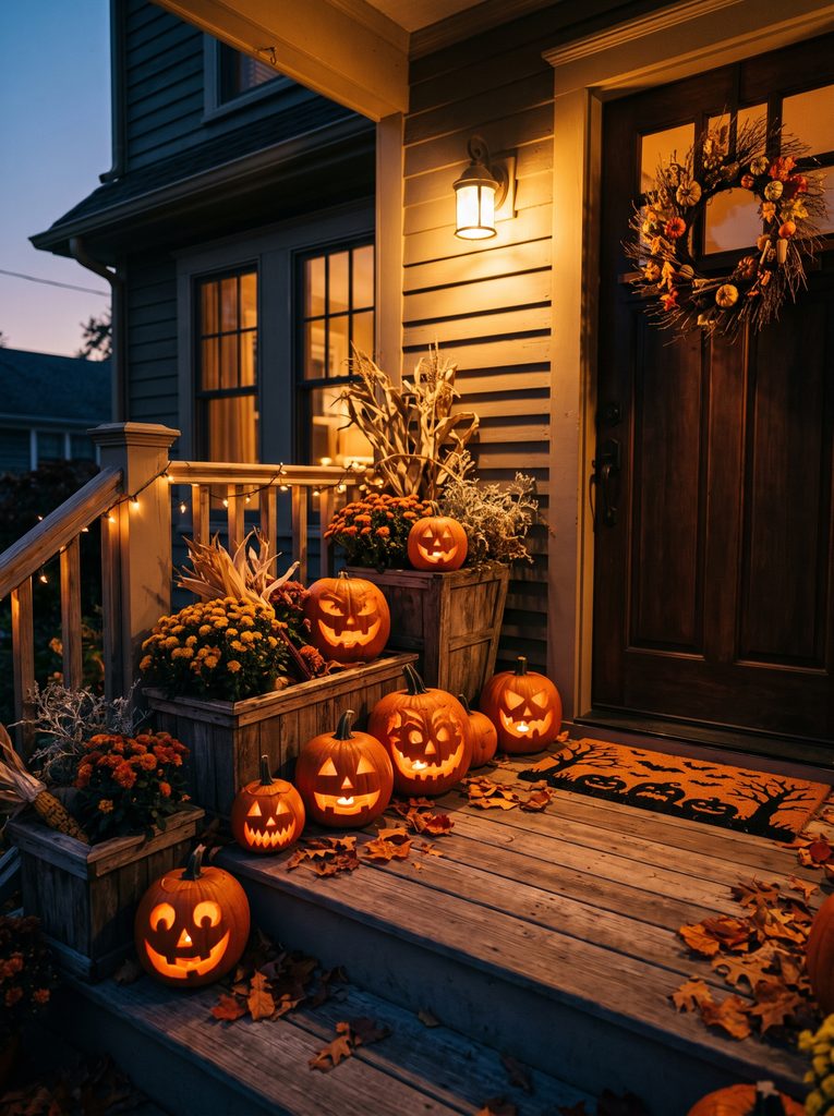 front porch halloween ideas