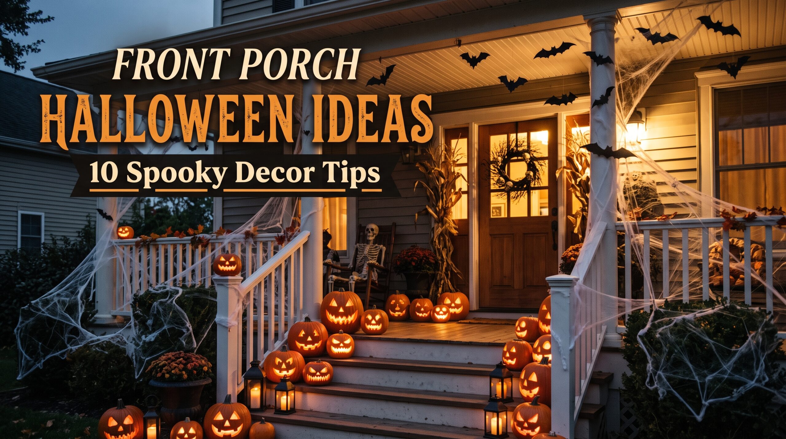 front porch halloween ideas