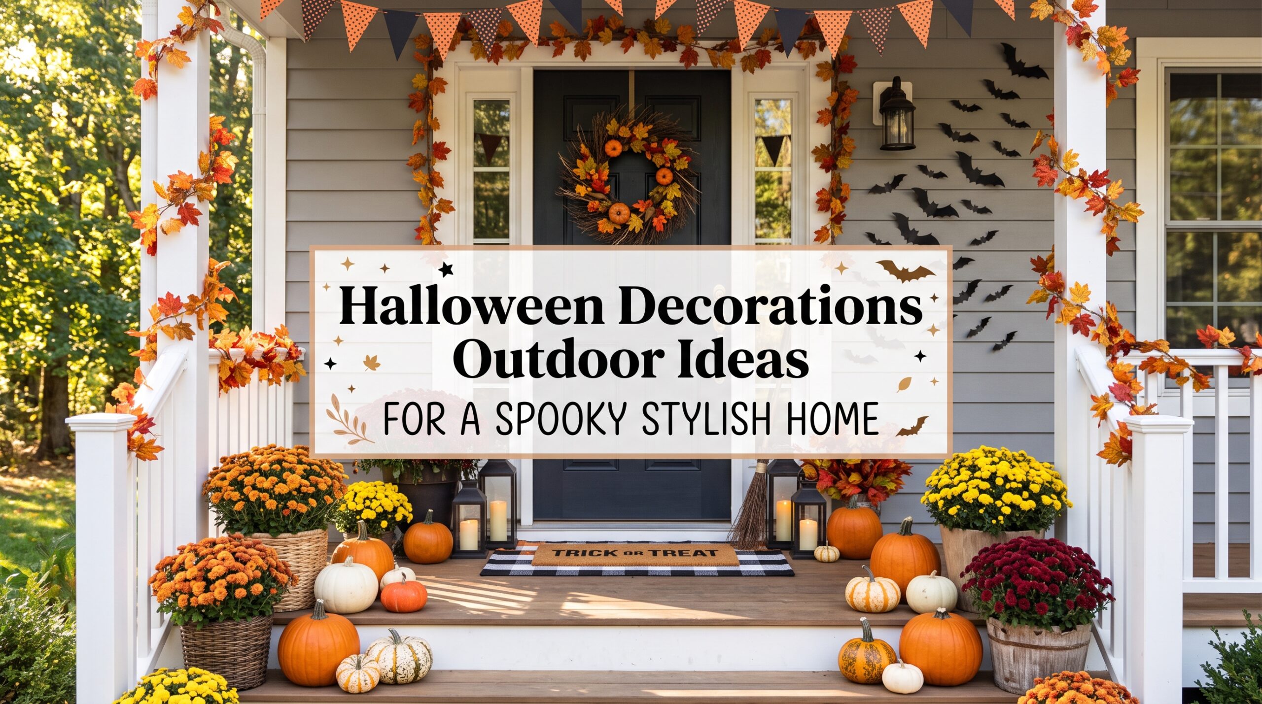 halloween decorations outdoor ideas