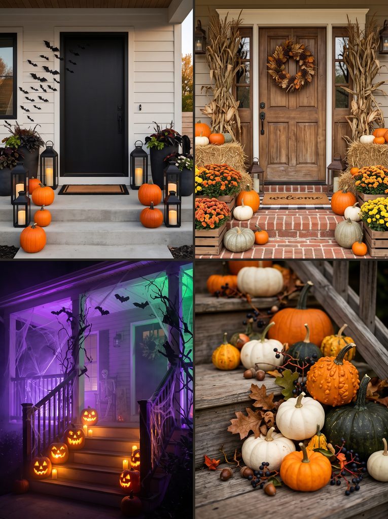 halloween front porch decorating ideas