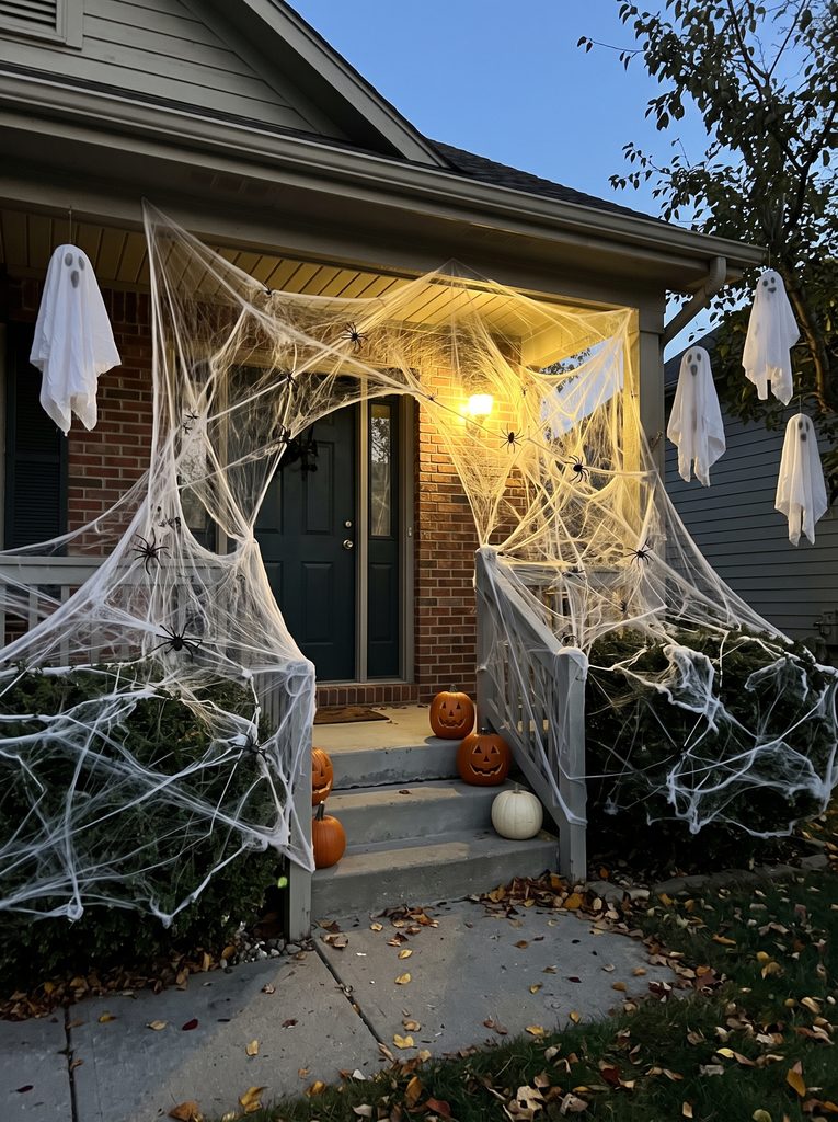 halloween front porch decorating ideas