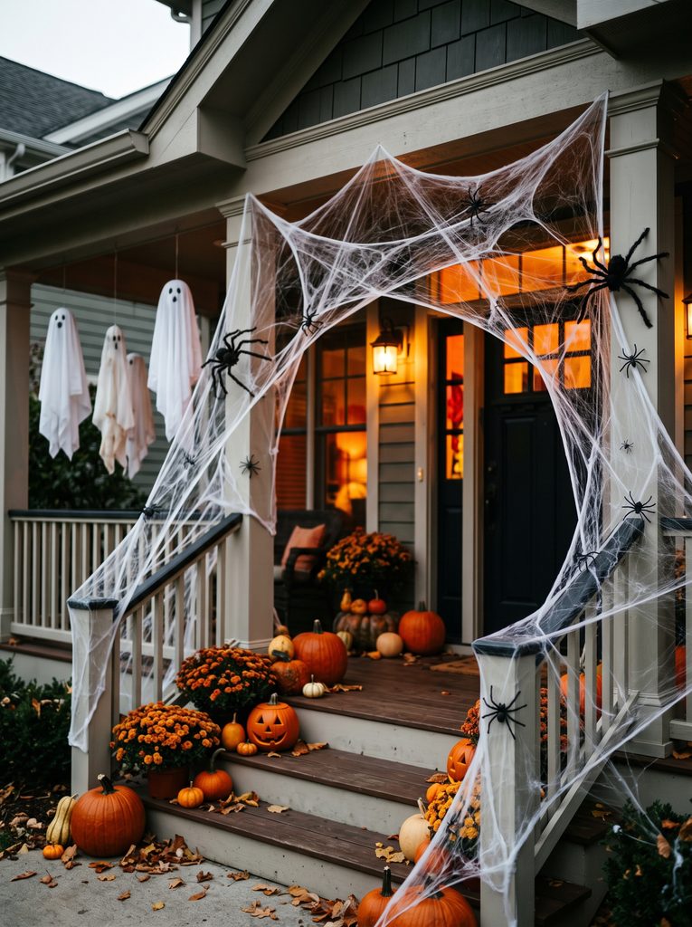 halloween front porch decorating ideas