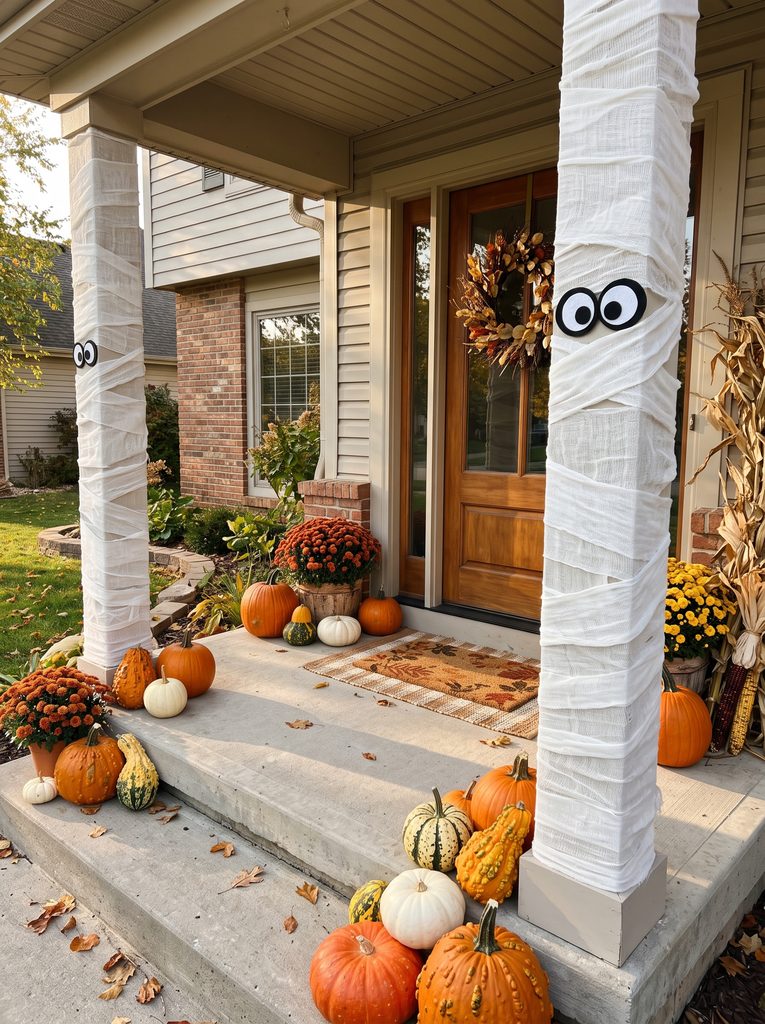halloween front porch decorating ideas